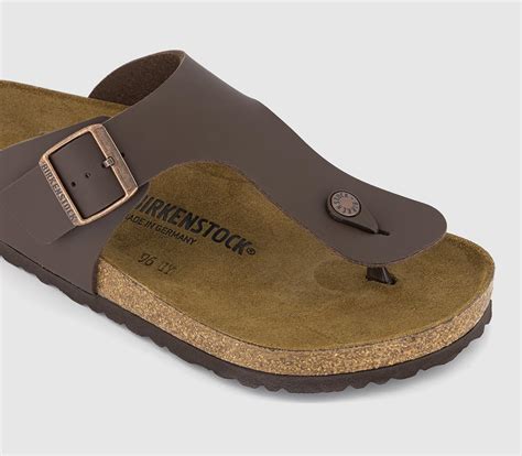 BIRKENSTOCK Ramses Thong Sandals Bf Dark Brown - Men's Sandals