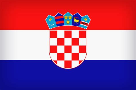 Croatia Large Flag | Gallery Yopriceville - High-Quality Free Images and Transparent PNG Clipart