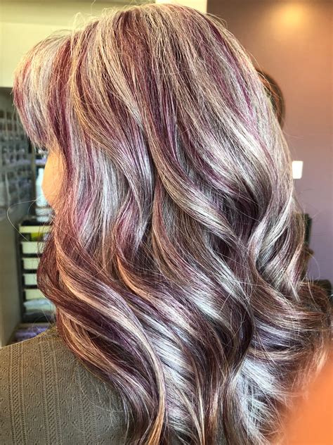 Pin by Keyd Schlicher on Pretty in 2025 | Burgundy blonde hair, Hair ...