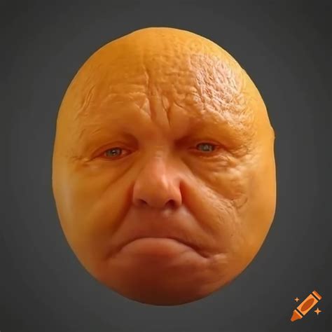 An artistic interpretation of jim carrey as a lemon on Craiyon