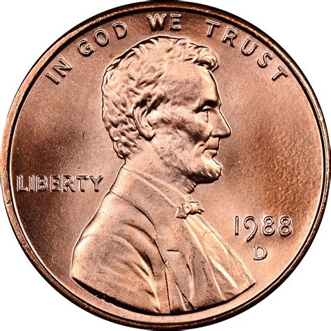 1988 D Lincoln Memorial Penny Prices | Ungraded, NGC, PCGS Values