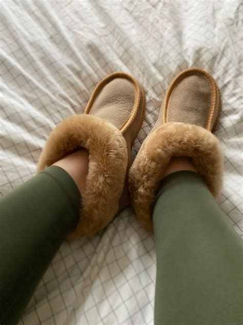 Women's Sheepskin Slippers | Genuine Sheepskin Slippers | Handmade ...
