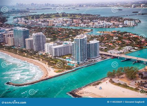 Haulover Beach Park Aerial View, Miami Stock Image - Image of haulover, estate: 114533669