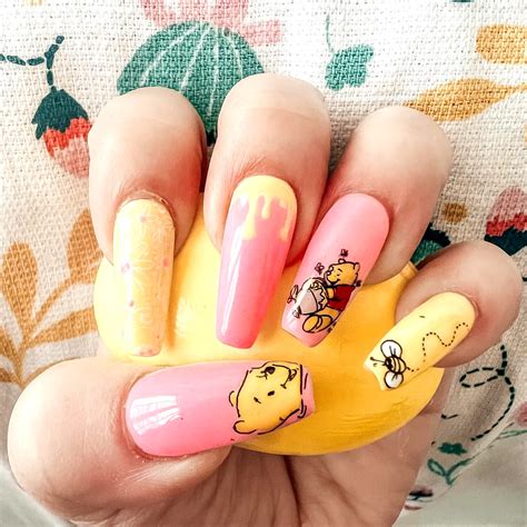 13 Cute Winnie the Pooh Nails Ideas You'll Love