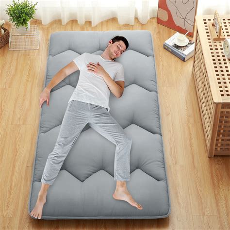 GlowSol Japanese Floor Mattress Futon Mattress Twin Size, Tatami Mat ...