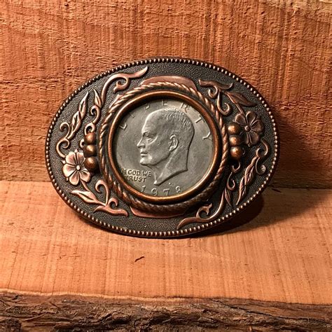 Vintage 1978 Eisenhower Silver Dollar Coins Display B… - Gem