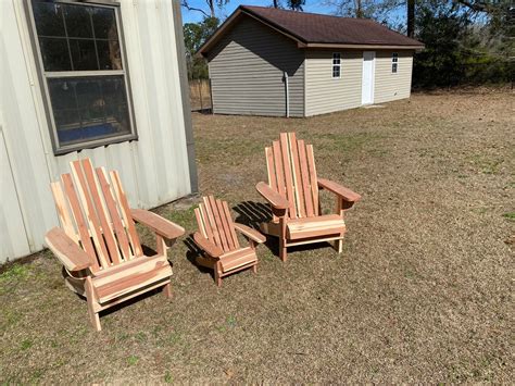 KIDS Adirondack Chair Drawing/plans and Instructions - Etsy