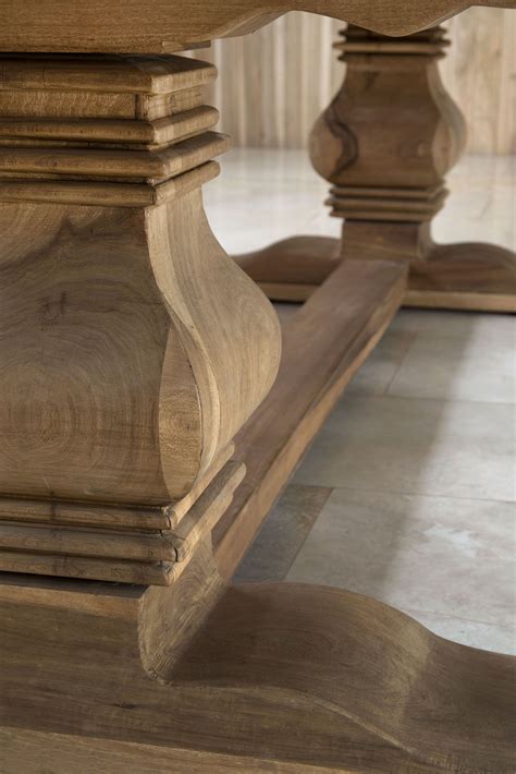 Rustic Wooden Dining Table Set