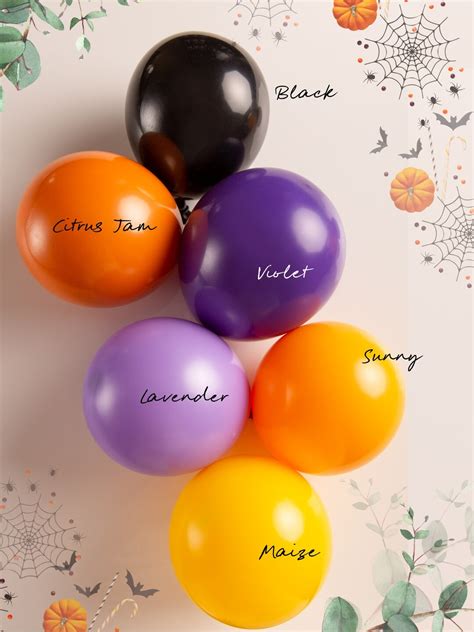 Sunset on All Hallows Eve Balloon Garland Kit With Spooky Shades of ...