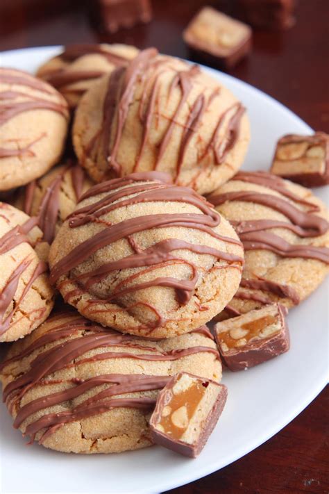 Snickers Peanut Butter Cookies