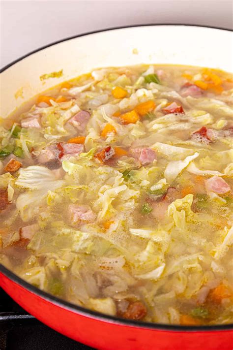 Ham and Cabbage Soup - Food Faith Fitness