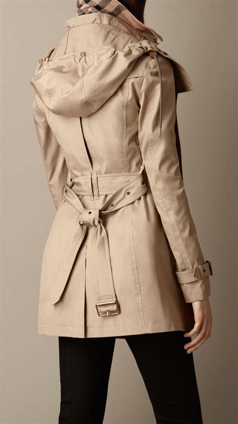 Ladies Trench Coat With Hood at Michiko Durbin blog