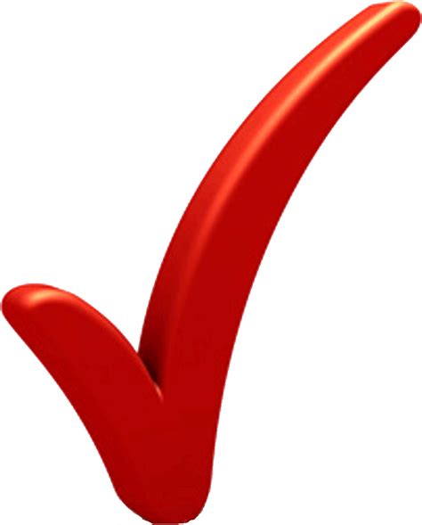 Check Mark, Tick Symbol, No Background PNG