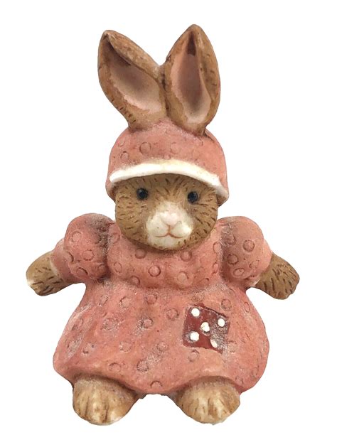 Giordano From The Attic Hannah Hare Figurine H3856 1986 Vtg Korea Rabbit Bunny | eBay