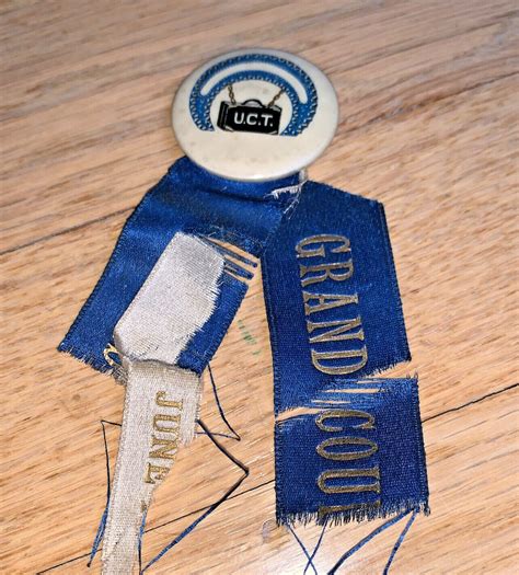 U.C.T. - Order of United Commercial Travelers of America BUTTON ...