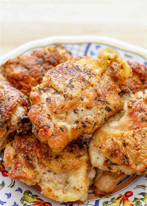 Pan Fried Chicken Thighs