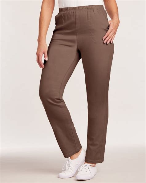 Blair Womens Denimease Full-Elastic Classic Pull-On Jeans - Walmart.com