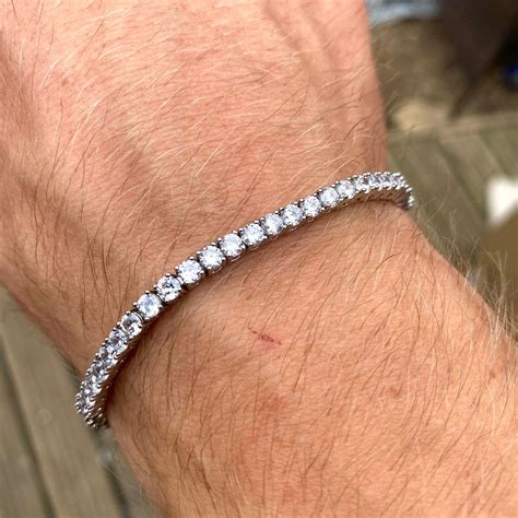 Diamond Tennis Bracelet For Men