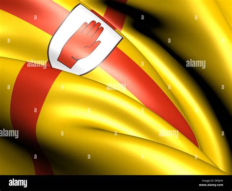 Flag of Ulster province Stock Photo - Alamy