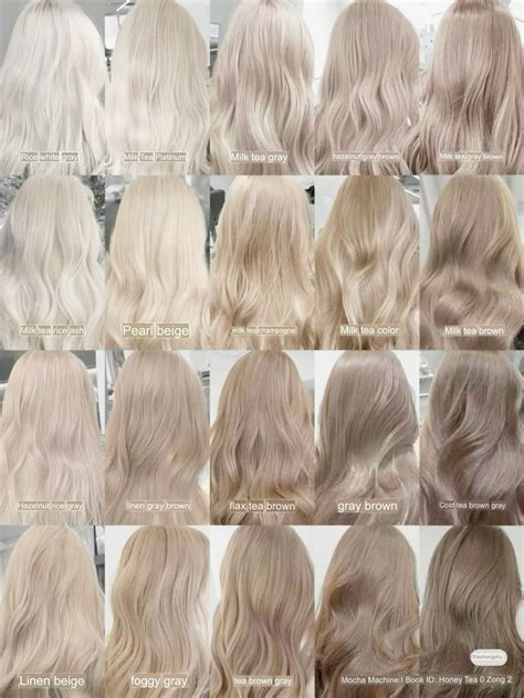 Best 13 From Ash To Strawberry: The Ultimate Blonde Hair Color Chart ...