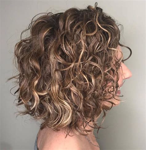 Natural Curly Bob Cut