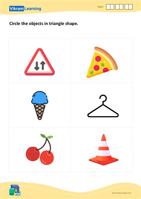 Kindergarten Triangle Shaped Objects at Daryl Pulver blog