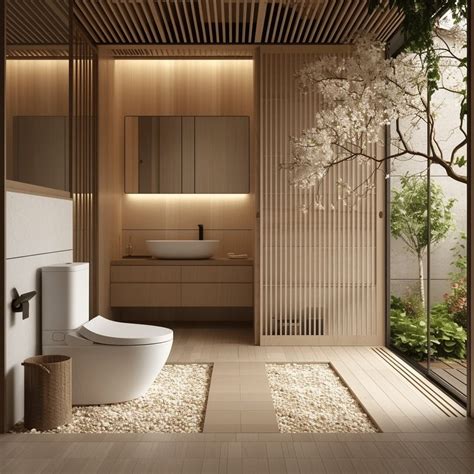 21 Stunning Japandi Style Bathroom designs for a Zen-Like Retreat ...