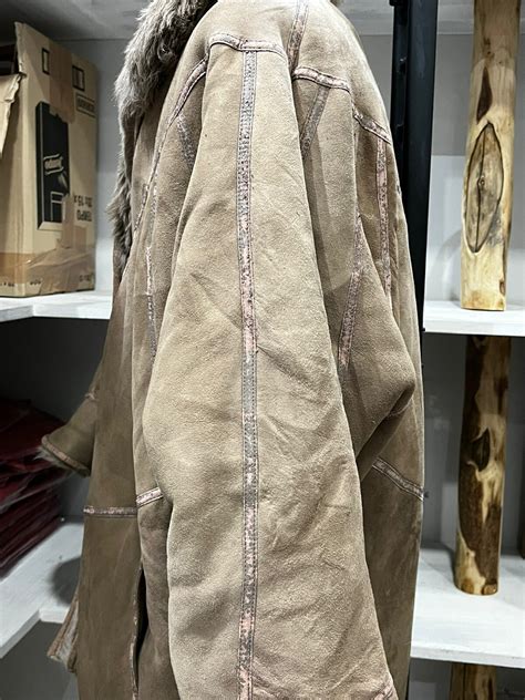 Cuir de Mouton D'Occassion Pre-owned Femme Brun TG 46 MGS549PI | eBay