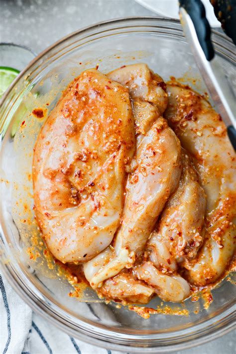 Chipotle Chicken Marinade - Simply Scratch