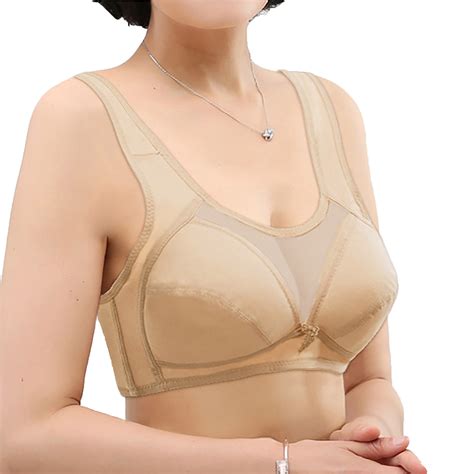 Bras for Older Women with Sagging Breasts Plus Size Full Coverage No ...
