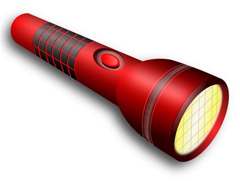 Flashlight Vector, Light Source, Illumination Element Transparent PNG