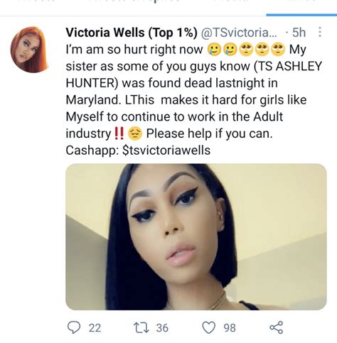 R.I.P. TS Ashley Hunter | Scrolller