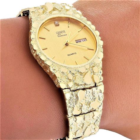 What Makes the 10K Yellow Gold Nugget Watch a Timeless Choice ...
