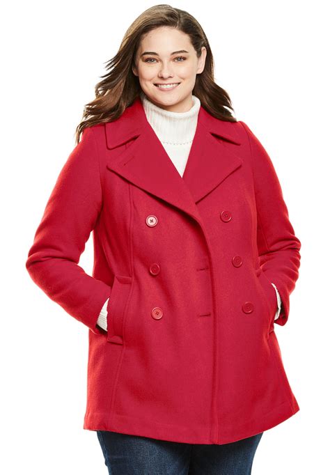 Wool Peacoat Plus Size at Mary Lockridge blog