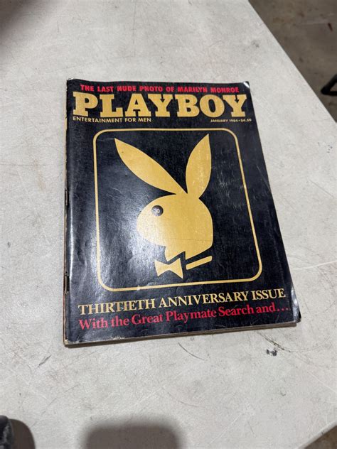 The last nude photo of Marilyn Monroe Playboy magazine, 13th ...