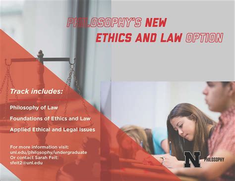 Philosophy Offers Ethics and Law Option | Announce | University of ...