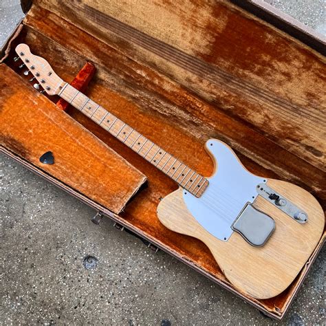 Fender Esquire Vintage Electric Guitar 1958 - Natural | Tone Wolf