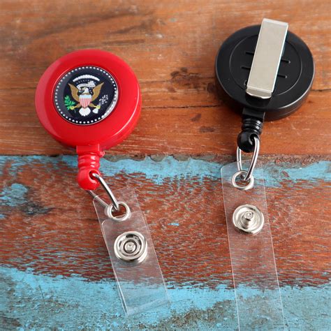 Custom Printed Retractable Badge Reels With Belt Clip - Personalize ...