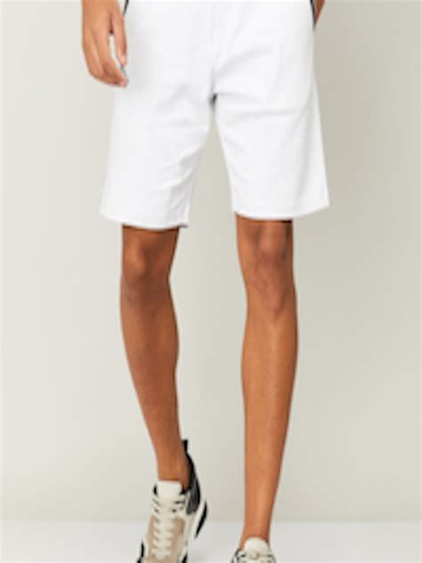Buy Kappa Men White Shorts - Shorts for Men 19588164 | Myntra