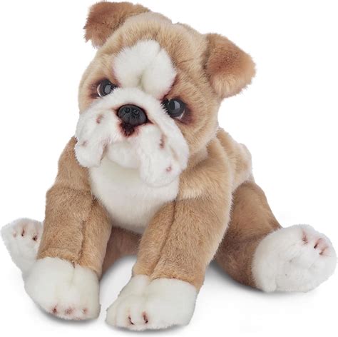 Bearington Tug Bulldog Plush Stuffed Animal Puppy Dog 13”, Animals ...