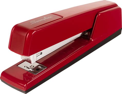 Swingline 747® Classic Desk Stapler in Lipstick Red(S7074718E) : Amazon ...