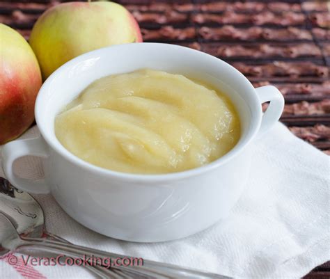 HOMEMADE APPLESAUCE RECIPE - Vera's Cooking