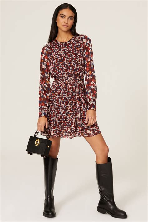 Red Floral Tie Waist Dress by Jason Wu x RTR | Rent the Runway