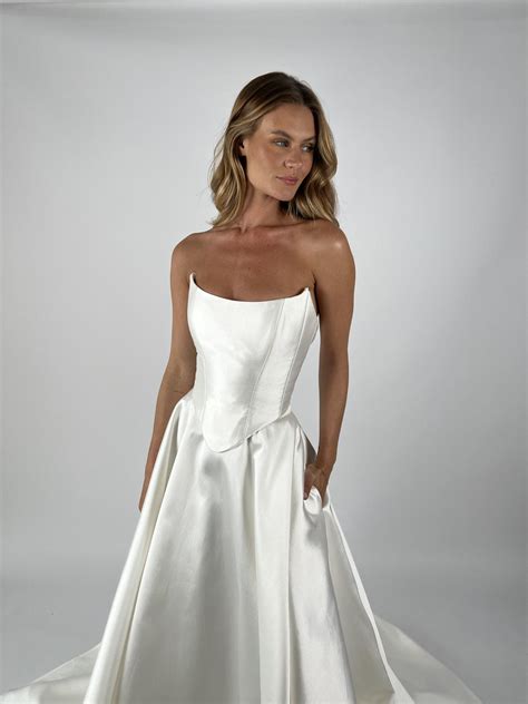 Basque Waist Wedding Dresses & Gowns | KWH Bridal