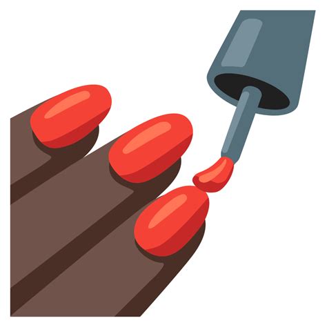 Black Nail Polish Emoji at Anne Nelson blog