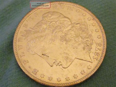 C63 1878 S Morgan Silver Dollar Coin Collectible Money