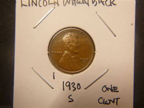 1930 S Lincoln Wheat Cent Small Cents - For Sale, Buy Now Online - Item ...