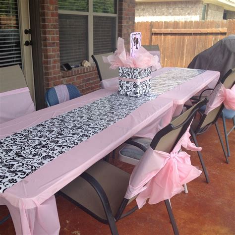 Decorating With Plastic Table Covers