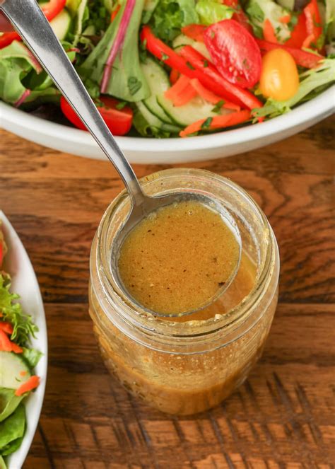 Honey Dijon Vinaigrette - Barefeet in the Kitchen
