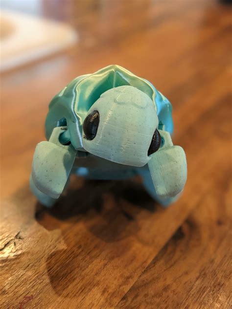 3D printed Turtle Flexi • made with Bambu Lab X1 Carbon・Cults